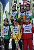 Andreas Stjernen (Norwegia), Marco Grigoli (Szwajcaria), Kenneth Gangnes (Norwegia), Ole Marius Ingvaldsen (Norwegia), Manuel Fettner (Austria) Jiri Mazoch (Czechy)